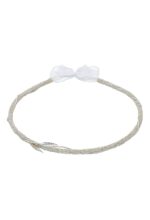 Επάργυρα Στέφανα Γάμου με Στρας & Φύλλα Ασημιού novaΚΣ321