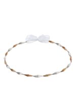 "Επάργυρα Στέφανα Γάμου με Ροζ Χρυσές Λεπτομέρειες – Αρμονία και Κομψότητα novaΚΣ324"