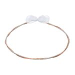 Επάργυρα Στέφανα Γάμου σε Διχρωμία Ροζ Χρυσού & Ασημιού – Λαμπερός Ρομαντισμός novaΚΣ334