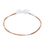 Επάργυρα Στέφανα Γάμου με Διχρωμία Ροζ Χρυσού & Ασημιού – Απόλυτος Ρομαντισμός novaΚΣ335