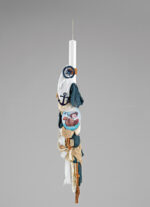 Λαμπάδα Βάπτισης «Μικρός Ναυτικός» με Θαλασσινά Στοιχεία  Μεγάλη Περιγραφή ΛΒ234