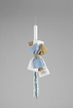 Λαμπάδα Βάπτισης με Ρομαντικό Vintage Στυλ ΛΒ246