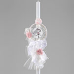 Λαμπάδα Βάπτισης "Ρομαντική Μπαλαρίνα" ΛΒ266 Β