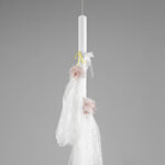 Λαμπάδα Βάπτισης "Αρχικό Ονόματος"ΛΒ267