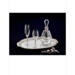 Σετ Κουμπάρου με ένα ποτήρι "Λαμπερή Αρχή"  nova σετ164