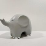 Μπομπονιέρα βάπτισης ελεφαντάκι κουμπαράς