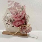 Μπομπονιέρα βάπτισης με στοιχείο αλεπουδάκι και μονόγραμμα - Image 2