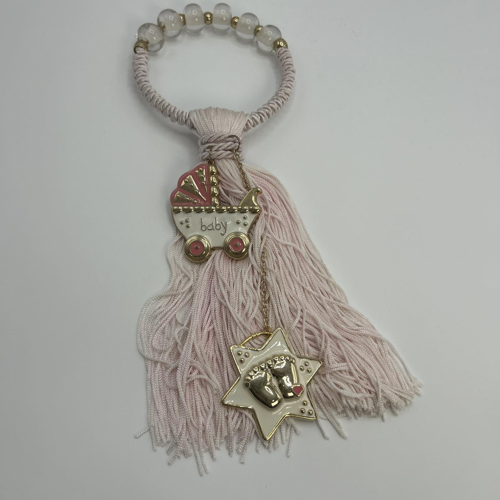 Κρεμαστό Γεννητούρι με Καρότσι για Κορίτσι Κρεμαστό Γεννητούρι με Καρότσι για Κορίτσι - Image 1