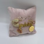 Baby girl γεννητούρι παραμάνα με στρας - Image 2