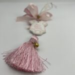 “Baby Girl: Κρεμαστό Γεννητούρι με Πήλινο κορμάκι σε Αποχρώσεις του Ροζ” - Image 2