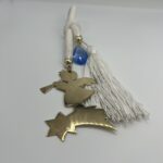 "Χρυσός Πρίγκιπας: Κρεμαστό Γεννητούρι σε Αστέρι με Μπλε Χάντρα" - Image 2