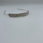 Ασημένια Τιάρα Νύφης – Λαμπερή Κορώνα για μια Μαγευτική Εμφάνιση! - Image 2