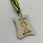 Μπομπονιέρα βάπτισης μπρελόκ για αγόρι με ζωάκια τις ζούγκλας - Image 4