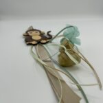 "Γλυκιά Μπομπονιέρα Βάπτισης με Θέμα Μαϊμού σε Αποχρώσεις Βεραμάν & Άμμου" - Image 3