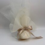 Μπομπονιέρα Γάμου με Απαλό Οργαντίνα και Δαντέλα