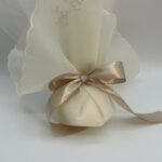 Μπομπονιέρα Γάμου με Απαλό Οργαντίνα και Δαντέλα - Image 3