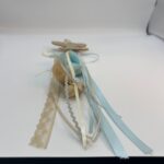 "Κομψή Μπομπονιέρα Βάπτισης με Χρυσό Ελεφαντάκι – Μια Γλυκιά Ανάμνηση" - Image 2