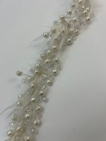 "Ρομαντικό Νυφικό Στέμμα με Μαργαριτάρια και Κρύσταλλα" - Image 3