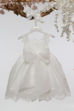 Βαπτιστικό φόρεμα Κ4719Φ-Ι ΙΒΟΥΑΡ ΠΡΟΝΤΕΡΙ mi chiamo - Image 4