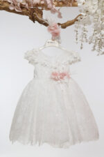 Βαπτιστικό φόρεμα Κ4709Φ-Ι.IVORY-ΙΒΟΥΑΡ mi chiamo
