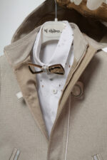 "Κομψότητα και Άνεση: Βαπτιστικό Σύνολο για Μικρό Κύριο"Α4775 - Image 3