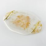 Δίσκος από Υγρό Γυαλί 80213 Β&Β