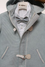 Στυλάτη Κομψότητα: Βαπτιστικό Σύνολο για Μικρό Κύριο με Μοντέρνα Αισθητική Α4775 - Image 2