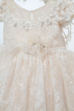 Βαπτιστικό φόρεμα Κ4709Φ-ΣΑΜΠΑΝΙ ΔΑΝΔΕΛΑ mi chiamo - Image 3