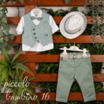 Βαπτιστικό Σετ "Piccolo Bambino 16" – Κομψότητα και Στυλ σε Μοναδικό Σχέδιο951-βεραμάν