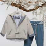 Αριστοκρατική Κομψότητα: Βαπτιστικό Σύνολο για Μικρό Κύριο με Στιλ Α4776