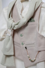 Bohemian Chic: Βαπτιστικό Σύνολο για Μικρό Κύριο με Στυλ Α4755 - Image 2