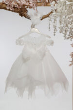 Βαπτιστικό φόρεμα Κ4700Φ-Ι.ΙΒΟΥΑΡ ΠΟΥΑ-IVORY mi chiamo - Image 4