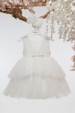 Βαπτιστικό φόρεμα Κ4704Φ-I. ΙΒΟΥΑΡ ΠΕΡΛΑ mi chiamo