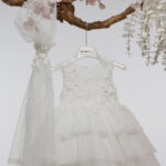 Βαπτιστικό φόρεμα Κ4710Φ-I. ΙΒΟΥΑΡ ΠΟΥΑ mi chiamo