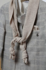 Επίσημο Βαπτιστικό με Σακάκι και Μοντέρνα Ζώνη Α4761 - Image 3