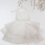Βαπτιστικό φόρεμα Κ4722Φ-Ι.IVORY-ΙΒΟΥΑΡ ΓΚΛΙΤΕΡ mi chiamo