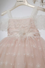 Βαπτιστικό φόρεμα Κ4706Φ-Π.ΠΟΥΔΡΑΣ ΔΑΝΔΕΛΑ mi chiamo - Image 3