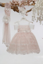 Βαπτιστικό φόρεμα Κ4706Φ-Π.ΠΟΥΔΡΑΣ ΔΑΝΔΕΛΑ mi chiamo