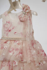 Βαπτιστικό φόρεμα Κ4713Φ-Ρ. ΡΟΖ ΕΜΠΡΙΜΕ mi chiamo - Image 3