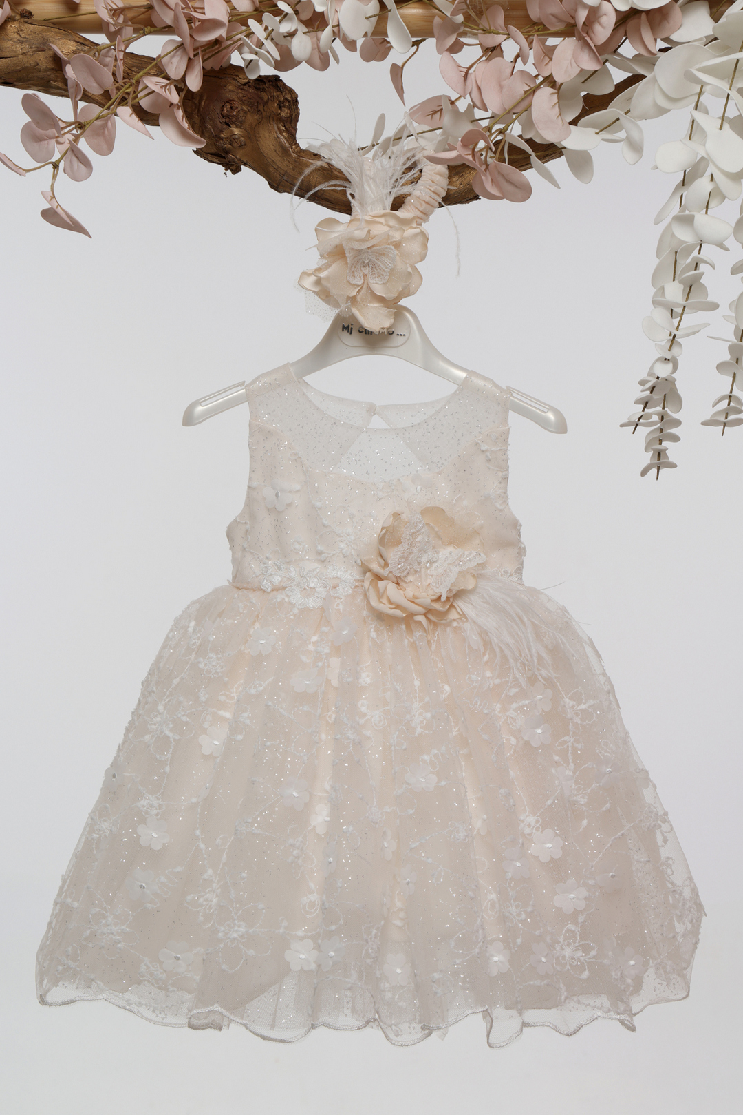 Βαπτιστικό φόρεμα Κ4708Φ-Σ.ΣΑΜΠΑΝΙ ΔΑΝΔΕΛΑ mi chiamo Βαπτιστικό φόρεμα Κ4708Φ-Σ.ΣΑΜΠΑΝΙ ΔΑΝΔΕΛΑ mi chiamo - Image 1