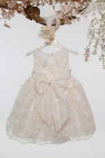 Βαπτιστικό φόρεμα Κ4708Φ-Σ.ΣΑΜΠΑΝΙ ΔΑΝΔΕΛΑ mi chiamo - Image 4