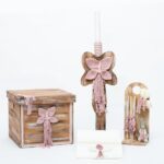 Βαπτιστικό πακέτο για κορίτσι MACRAME ΠΕΤΑΛΟΥΔΑ Β&Β