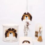 Βαπτιστικό πακέτο για αγόρι-MACRAME ΛΙΟΝΤΑΡΙ-Β&Β