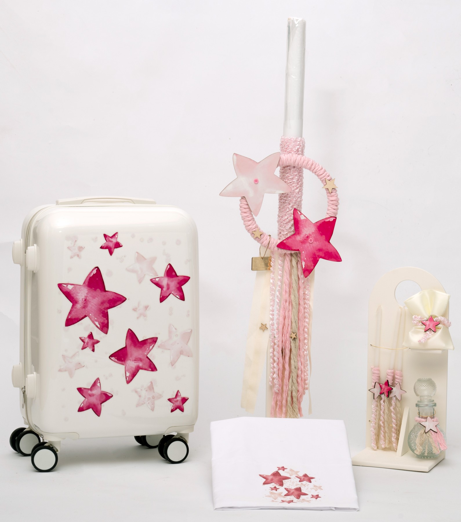 Βαπτιστικό πακέτο ΑΣΤΕΡΙΑ B&B Βαπτιστικό πακέτο ΑΣΤΕΡΙΑ ΜΕ ΒΑΛΙΤΣΑ B&B - Image 1