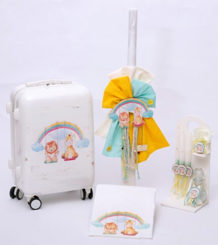 Πακέτο βάπτισης για αγόρι-ΖΩΑΚΙΑ ΟΥΡΑΝΙΟ ΤΟΞΟ-Β&Β