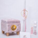 Βαπτιστικό πακέτο για κορίτσι ΦΩΤΙΖΟΜΕΝΗ ΜΠΑΛΑΡΙΝΑ Β&Β