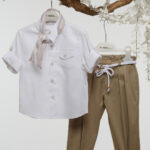 "Απαλή γοητεία: Βαπτιστικό σύνολο για ένα στυλάτο μωρό" Α4778 mi chiamo