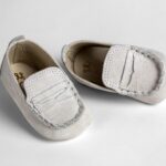Μοκασίνια Βάπτισης "Πρώτα Βήματα" αγγαλιάς everkid A510A