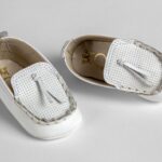 Μοκασίνια Βάπτισης "Λευκά Όνειρα" EVERKID A511A