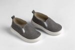 Στυλάτα Slip-On Βάπτισης σε Χακί για Μικρούς Κυρίους EVERKID A531Ρ
